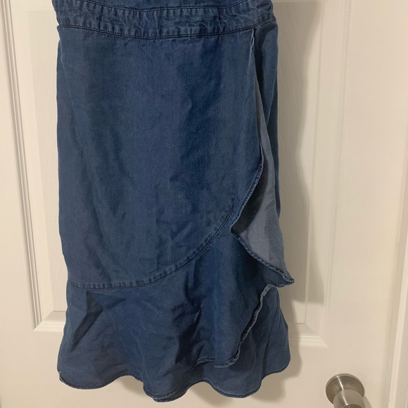 Banana Republic Size 4 Denim Dress - Picture 3 of 5
